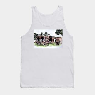 Flavian Amphitheater Pozzuoli Italy Tank Top